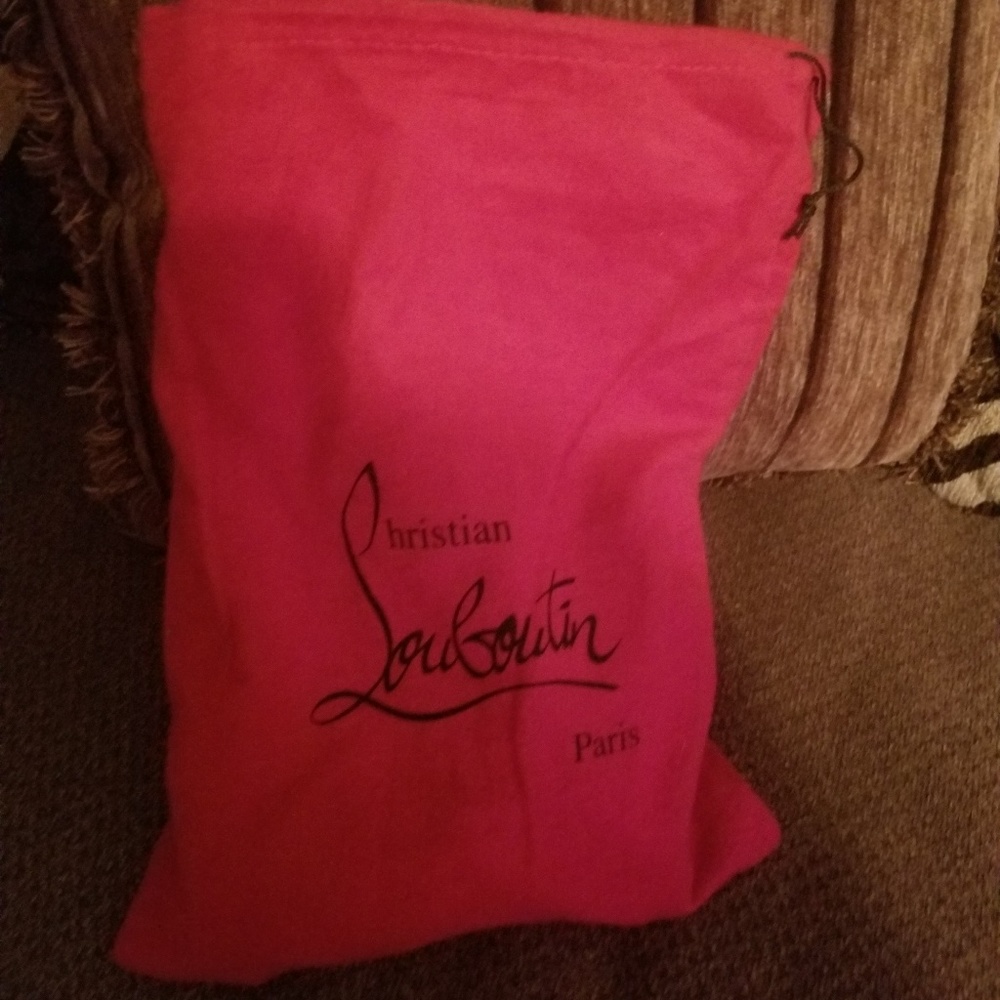 SOLD*** Christian Louboutin size 7 Purple Heels - Picture 5 of 8